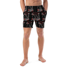 Load image into Gallery viewer, Beauty in Tragedy Swim Trunks
