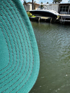 White/Green Trucker Triple Kill Skeleton Hat