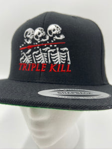 Triple Kill Logo 6-Panel Snapback