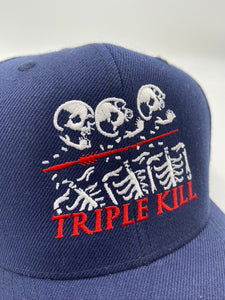 Triple Kill Logo 6-Panel Snapback