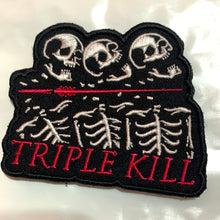 Load image into Gallery viewer, Triple Kill Brand Embroidered Patch
